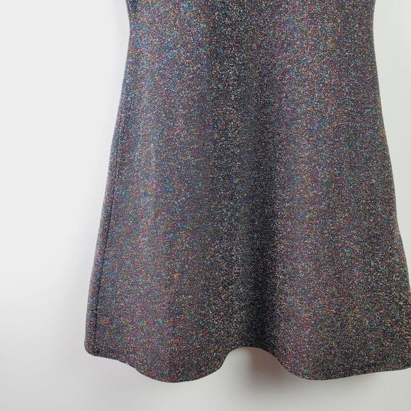 Forever 21 Multi-Color Sparkle Mini Dress Sz S NWT - Picture 5 of 12